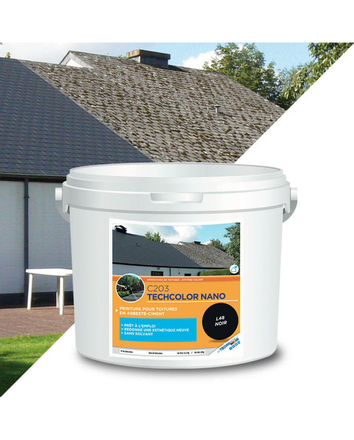 TECHCOLOR NANO – Peinture toiture à fort pouvoir couvrant