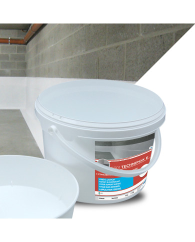 TECHNIPOX E - Cuvelage et étanchéité des caves et citerne