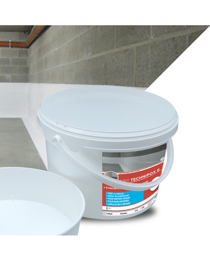 TECHNIPOX E - Cuvelage et étanchéité des caves et citerne