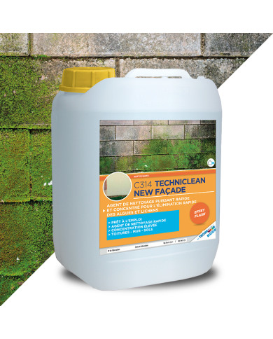 TECHNICLEAN NEW FAÇADE - Décapant et détergent puissant concentré