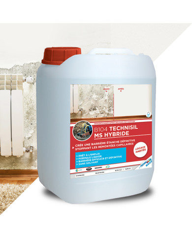 TECHNISIL MS HYBRIDE – Traitement par injection liquide pour tout type de mur