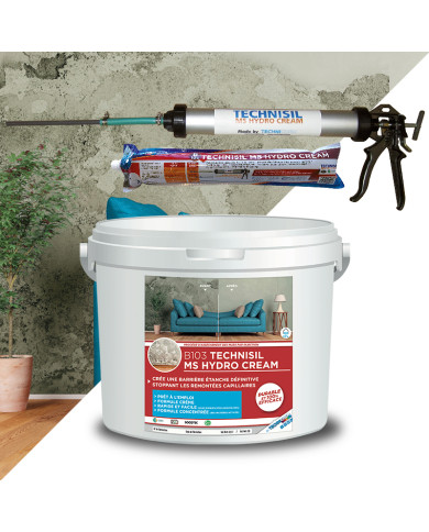TECHNISIL MS HYDRO CREAM - Traitement facile des murs humides