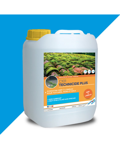 TECHNICIDE PLUS – antimousse pour toitures, terrasses et murs