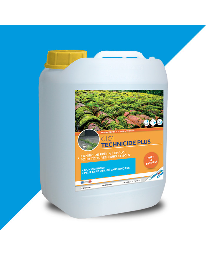TECHNICIDE PLUS – antimousse pour toitures, terrasses et murs