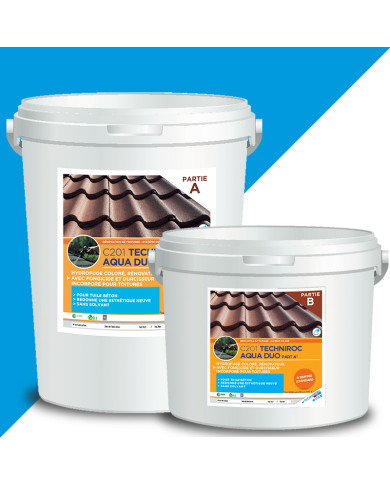 TECHNIROC AQUA DUO – Peinture triple action pour toitures
